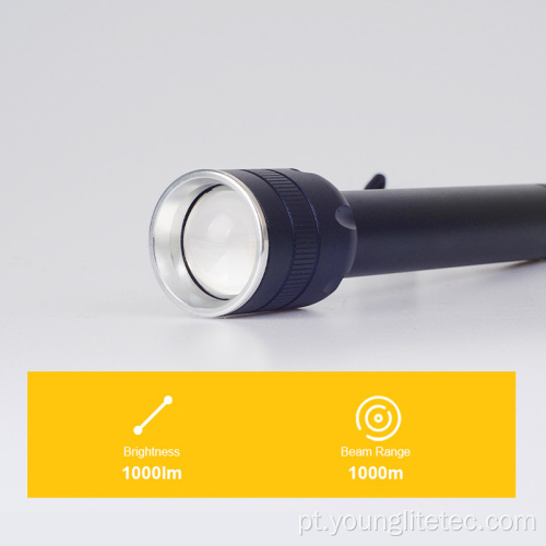 Tatical 10W LED Zoomable Flashlight Handheld Tocha
